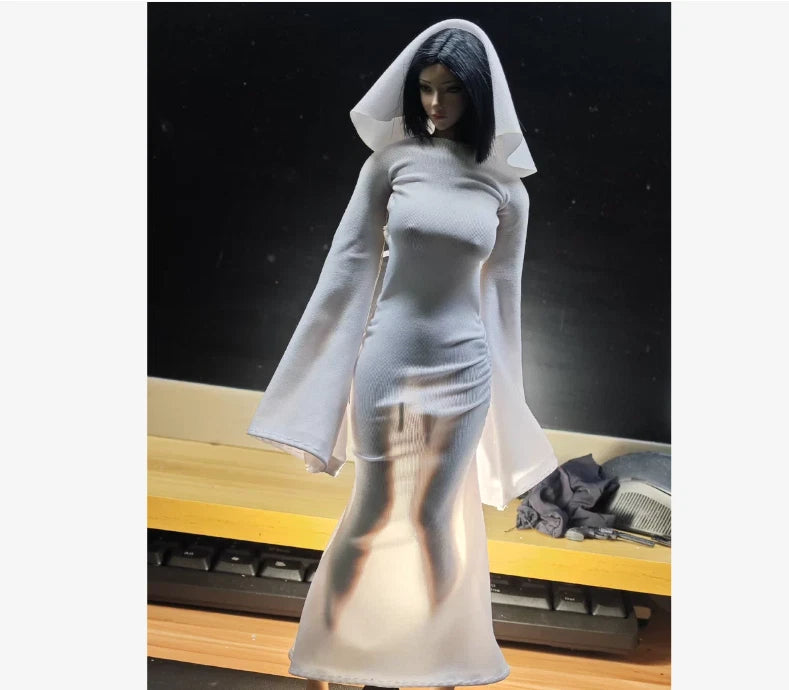 1/6 Scale Female Ghost Clothes Model for 12 ¡°ph tbl Action Figure Body Toys Model