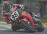 Cross Stitch Pattern by Florashell - Motorbike Racer motorbike Model