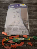 Bucilla Cross Stitch Pillowcase Pair 20" x 30" Dove #64446 NEW w/ floss Model