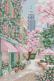 New York, USA  Cross Stitch Kit DIY Embroidery Needlework Set Model