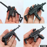 1/6 Scale Military Weapon Plastic Assembly Model For 12'' Soldier Action Figure Model