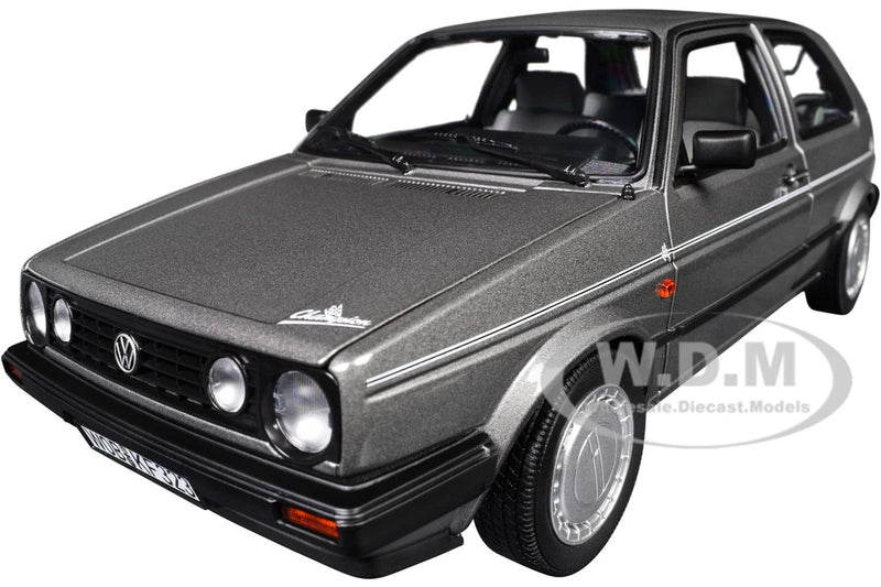 1989 VOLKSWAGEN GOLF CHAMPION GRAY 1/18 DIECAST MODEL CAR BY NOREV 188564 Model