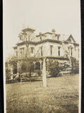 Atlanta Georgia GA Identified Boarding House Mansion Antique Snapshot Photo Model