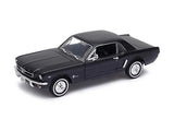 1964 1/2 Ford Mustang Coupe Hard Top (NEX) 1:24 Scale Model Welly - 22451BK Model