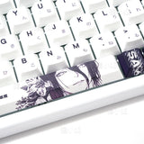 Chainsaw Man Reze PBT Keycaps 123 Keys Cherry Profile Dye-Sub Anime Gaming Model