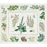 Le Bonheur des Dames counted cross stitch kit "Herbarium", 54x46cm, DIY Model