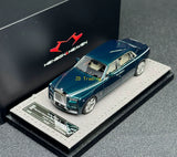 ZD HH 1:64 Green Phantom 8 Extended Wheelbase Sports Model Diecast Resin Car BN Model