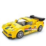 MOC Car Speed Champions Racing Car Building Block Model Kit Toy Gift 325 Pcs Model