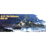 1/350 Us Navy Burke Class DDG-68 "sullivan" Missile Destroyer Assembly Model Model