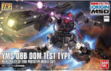 HG Mobile Suit Gundam THE ORIGIN MSD Dom Test Type Model kit Bandai Spirits Robo Model