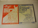 Gundam 1/48 Build Burning Gundam & G-Self Head Display Base Set Gunpla Model