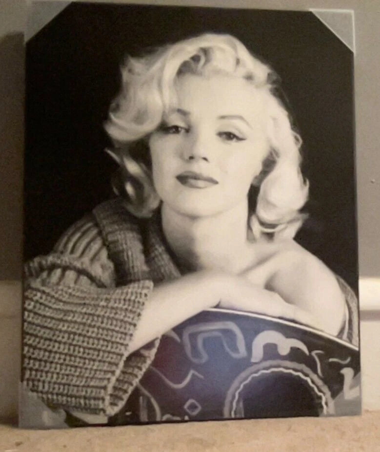 Famous Medium Photo Printed on Board of Marilyn Monroe by Milton Green. 19 x 15. Model