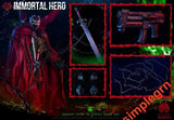 New WAR STORY WS013 1/6 Male Spawn Immortal Hero Model For 12''Action Figure Toy Model