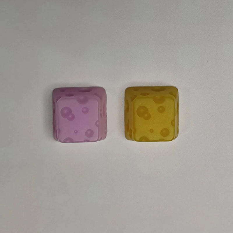 Resin Cheese Keyboard Keycap Replacement Accessories for Mechanical Keyboard Model