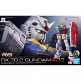 Bandai RG 1/144 RX-78-2 Gundam Ver.2.0 Real Grade Mobile Suit Model Kit New Model