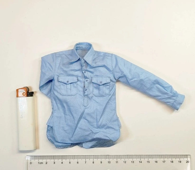 Action Figure Soldier 1/6 Pilot Casual Shirt Male Fit for 12" Model Model