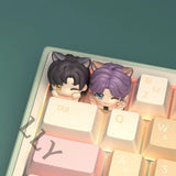 Keyboard Cap Love and Deepspace Anime Keycap Computer Kforce Keypad Caleb Gift Model