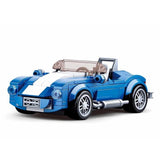 MOC Car Shelby Cobra 427 S/C Building Block Model Kit Toy Gift 169 Pcs Model