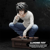 1/6 22cm L¡¤Lawliet 3D Print Garage Kit Figure Model Unassemble Unpainted GK Model