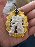 Gundam Medal ZEON Warrior Assault Badge Reproduction Model