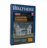 Walthers Cornerstone 933-3333 HO Scale Building Kit Lancaster House *NEW SEALED* Model
