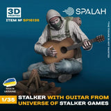 STALKER Figure 1/35 ?C Stalker with Guitar by Campfire Resin Model Kit SP16135 Model