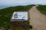 Photo 6x4 Information board and path on Filey Brigg  c2018 Model