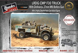 Thunder 1/35 LRDG F30 Gun Truck with 3 Figures Model