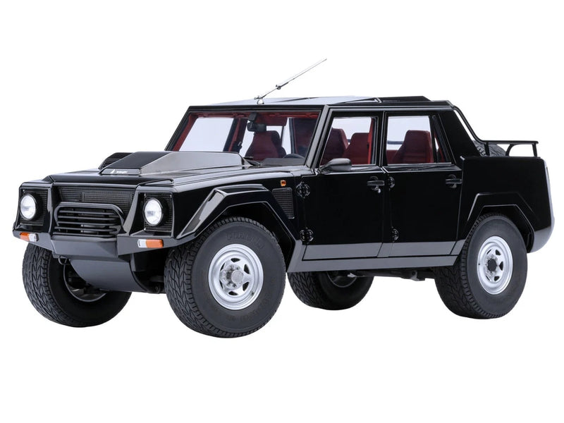 LAMBORGHINI LM002 NERO TENEBRE BLACK 1/18 MODEL CAR BY AUTOART 74550 Model