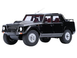 LAMBORGHINI LM002 NERO TENEBRE BLACK 1/18 MODEL CAR BY AUTOART 74550 Model