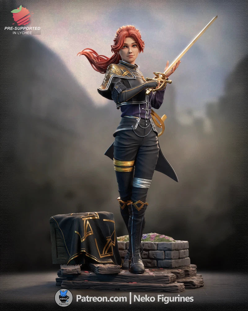 Maelle Expedition 33  1/7 Scale UNPAINTED Resin Figure  Fantasy Display Model Model