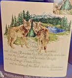 "Every Valley" Wolves Counted Cross Stitch Kit, Designs for the Needle Model