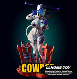 Cowbot Mecha Girl Resin 3D Print Model Unpainted Unassembled GK statue Figure Model
