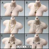 1/6 Scale Female Pendant Necklace Chain Model For 12" PH TBL Action Figures Model
