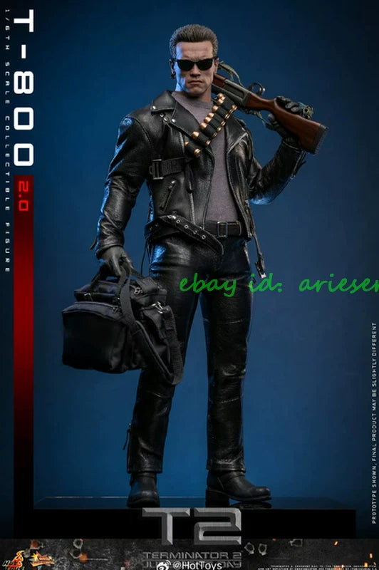 HT Mms795 T-800 2.0 Terminator 2 1/6 30cm Action Figure New Model In Stock Model