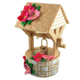 3D Plastic Canvas Storage Box DIY Material Cross Stitch Kit Flower Well Decor Model