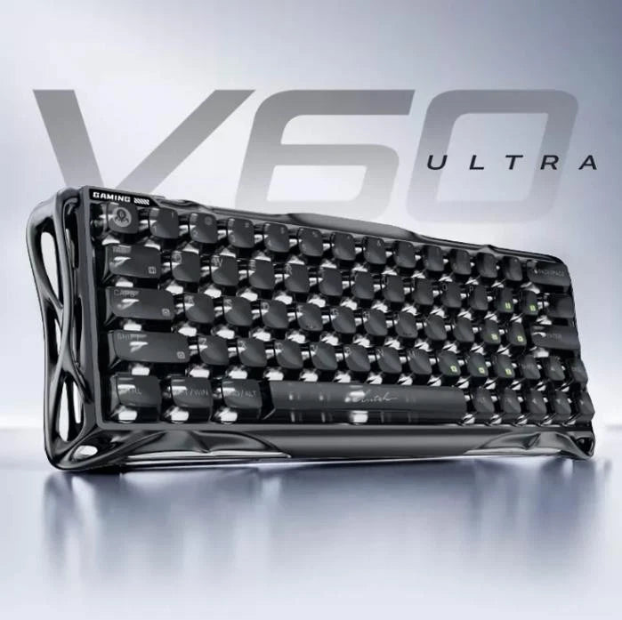 GravaStar V60 Ultra All Aluminum Gaming Esports Keyboard RGB UFO Magnetic Switch Model