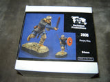 Verlinden Productions #2805 Charging Viking 54mm Painted Ready to Assemble NICE Model