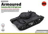 SSMODEL 1/144 Valentine Mk IX UK Light Tank Resin MODEL KIT TSS1440214 Model