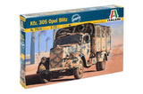 Italeri 7014 1/72 Scale Military Model Kit WWII German Opel Blitz Medium Truck Model