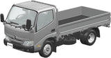 AOSHIMA 1/32 RAKUPLA SNAP KIT SERIES No.23-SR Hino Dutro Truck (Silver) Model
