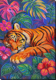 Tiger Sweet dream Bead Embroidery Kit ?C DIY Beaded Home Decor Wall Art Model