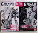 GUNDAM G Frame Unicorn Destroy Mode Armor Frame BANDAI SET Model Kit Figure Model