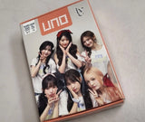 IVE Uno Photo card Board Game Play Kpop Gift Fun Nice Good Jang Won young Model
