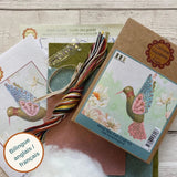 Corinne Lapierre Felt Craft Kit Hummingbird Mixed Felt - Level Intermediate DIY Model