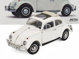 VOLKSWAGEN Beetle 1963 1/18scale diecast model in white by Schuco #18U00155 Model