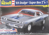 Brand New Revell '69 Dodge Super Bee 2'n 1 1:24 Unassembled Model Kit Vintage Model