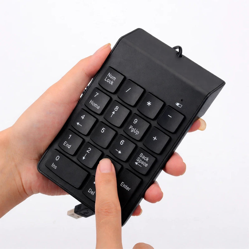 Universal Numeric Keypad Mini Usb Number Keyboard Keycap For Laptop Desktop Pc Model