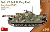MiniArt 72114 StuH 42 Ausf. G  Early Prod. May-June 1943 1/72 Model