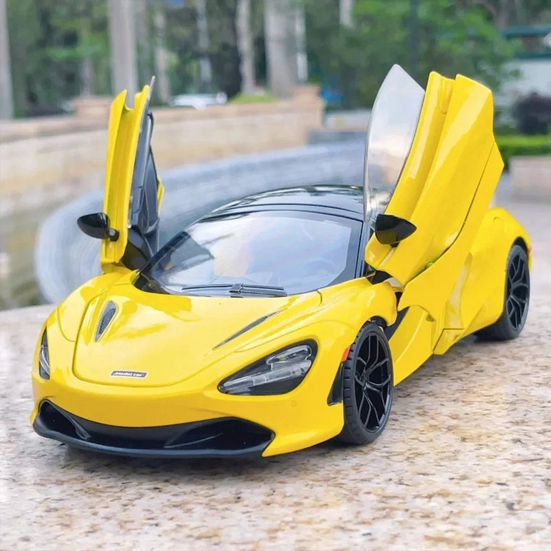 1:18 Mclaren 720S Supercar Sports Car Alloy Metal Diecast Model Car Hobbies Coll Model